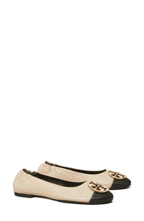 Tory Burch Woman Ballet Flats Chocolate Brown Size 8 Leather In Multi