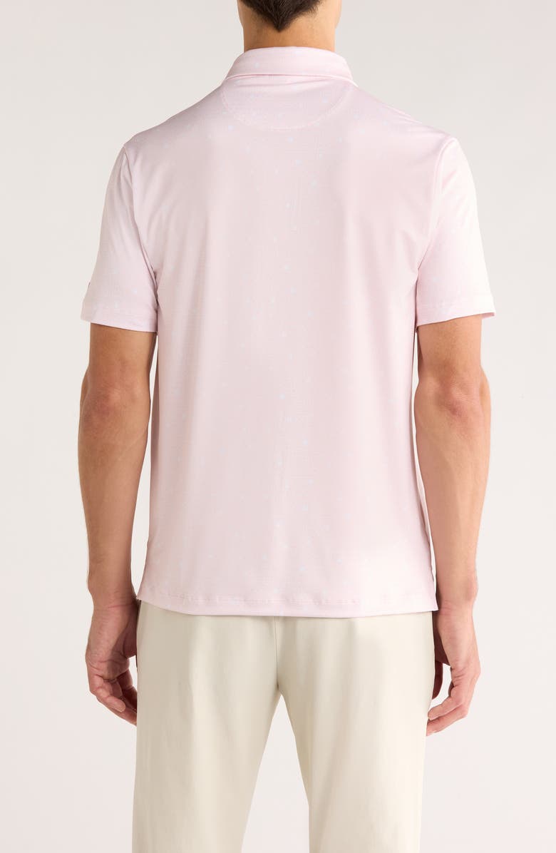 Bad Birdie Block Party Performance Golf Polo, Alternate, color, Mauve Chalk