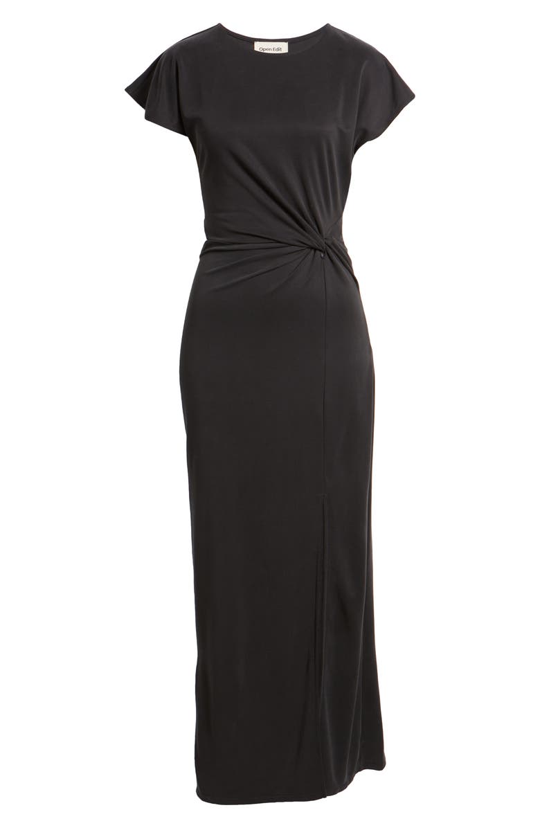 Open Edit Twist Front Cutout Maxi Dress, Alternate, color,