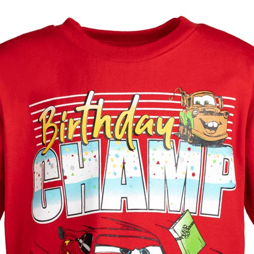 Disney Birthday T-shirt In Red