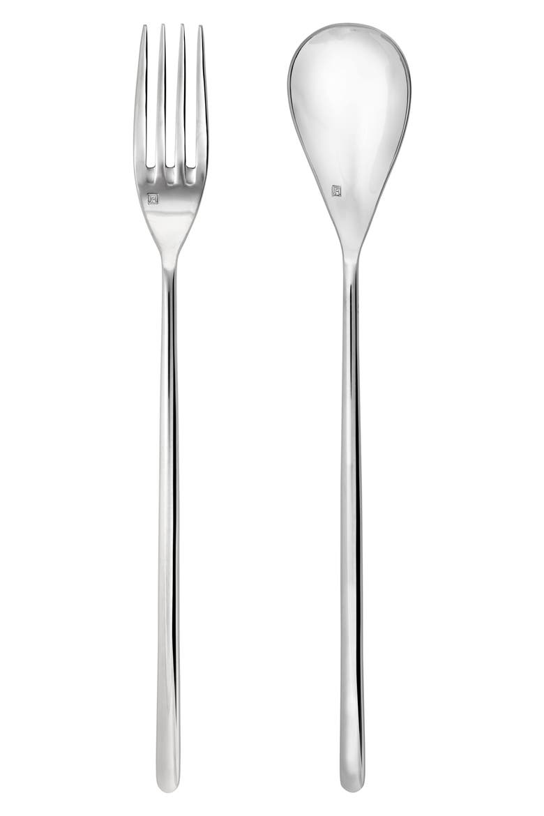 Dragonfly 2-Piece Serving Set, Main, color, SILVER