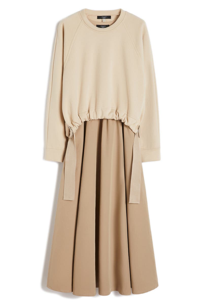 Weekend Max Mara Destino Sweatshirt 
Dress Set, Alternate, color, Hazelnut Brown