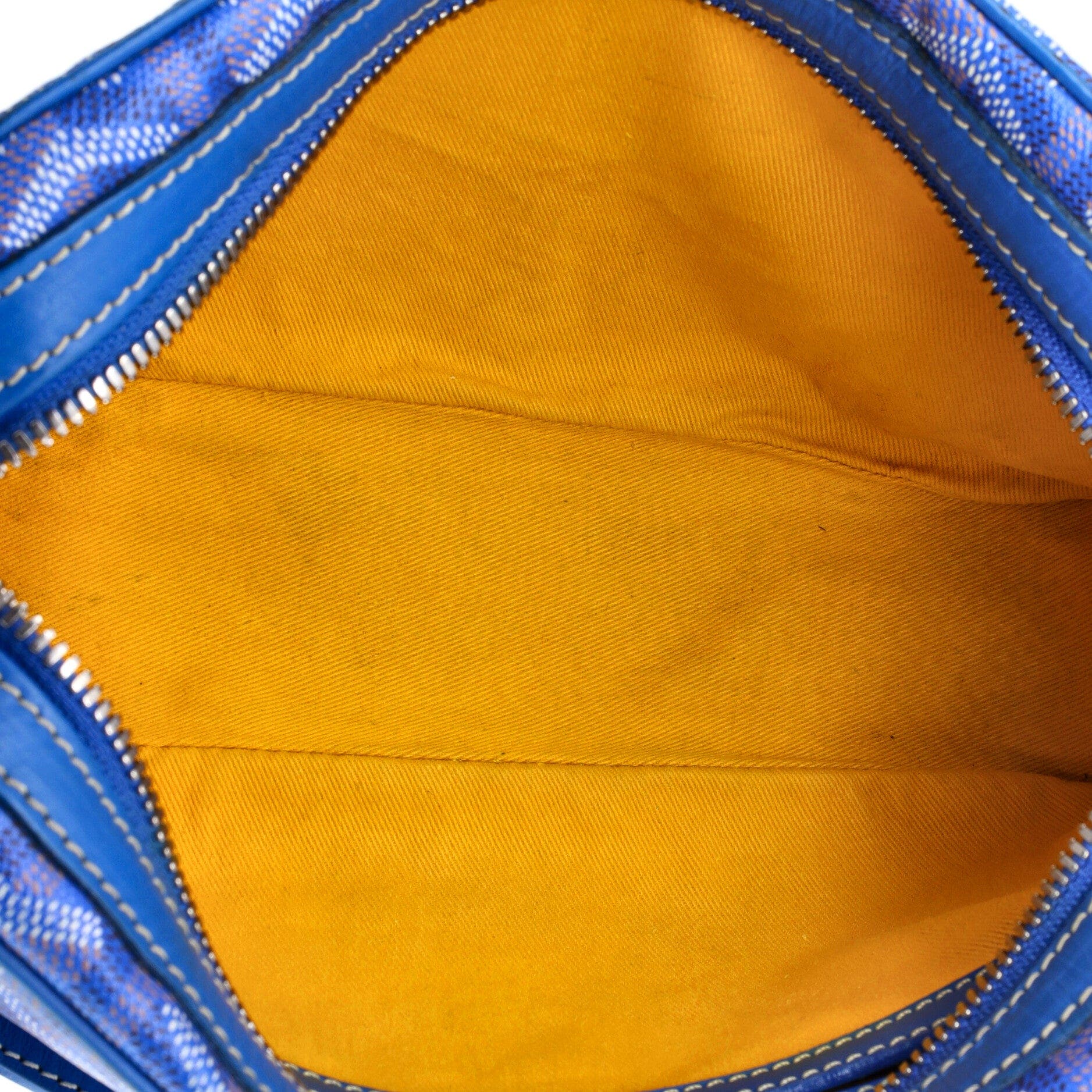Cap Vert Bag Coated Canvas, Alternate, color, Blue