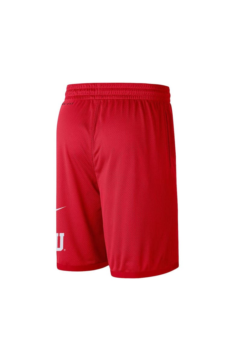 Nike Men's Nike Scarlet Ohio State Buckeyes Wordmark Performance Shorts, Alternate, color, Scarlet