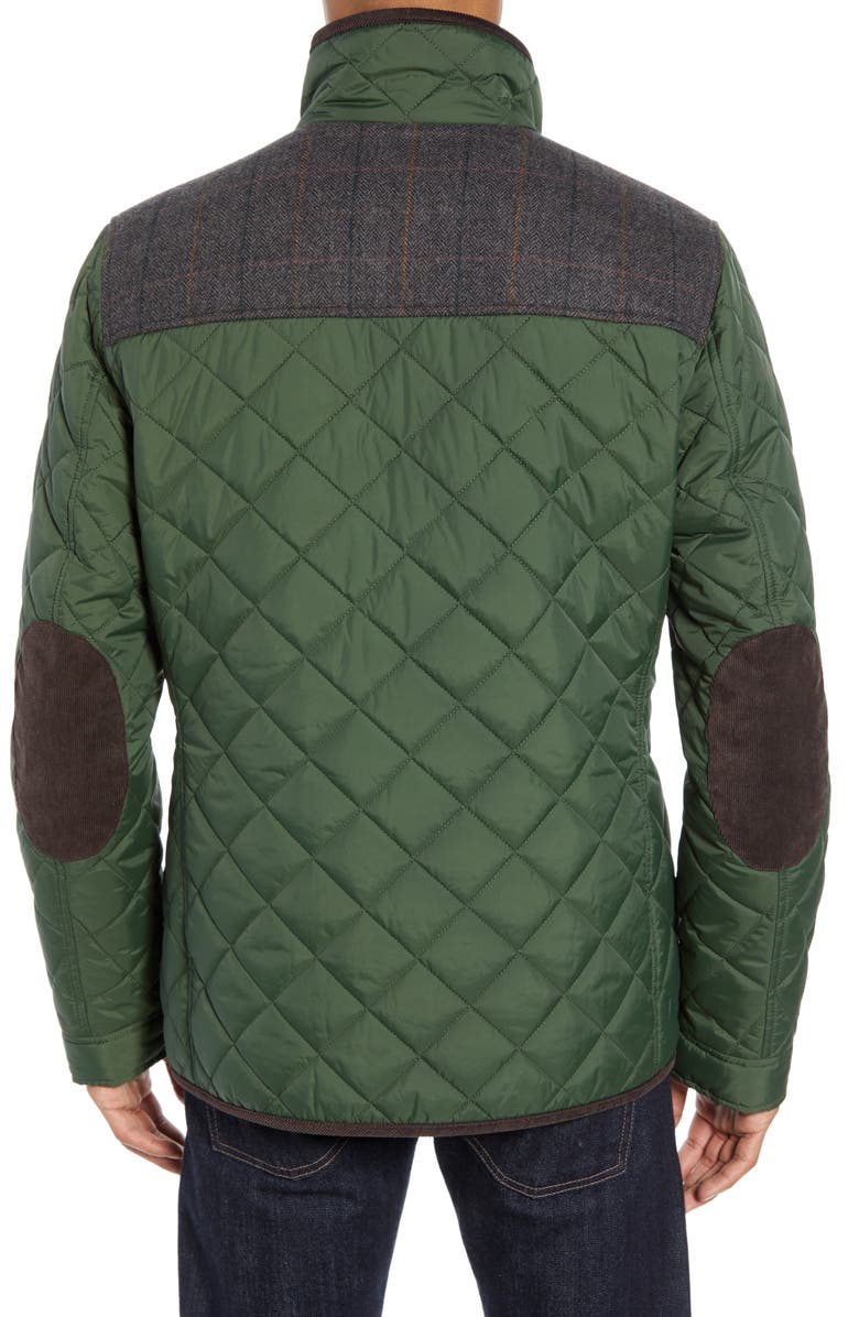 Vince Camuto Diamond Quilted Full Zip Jacket, Alternate, color, 