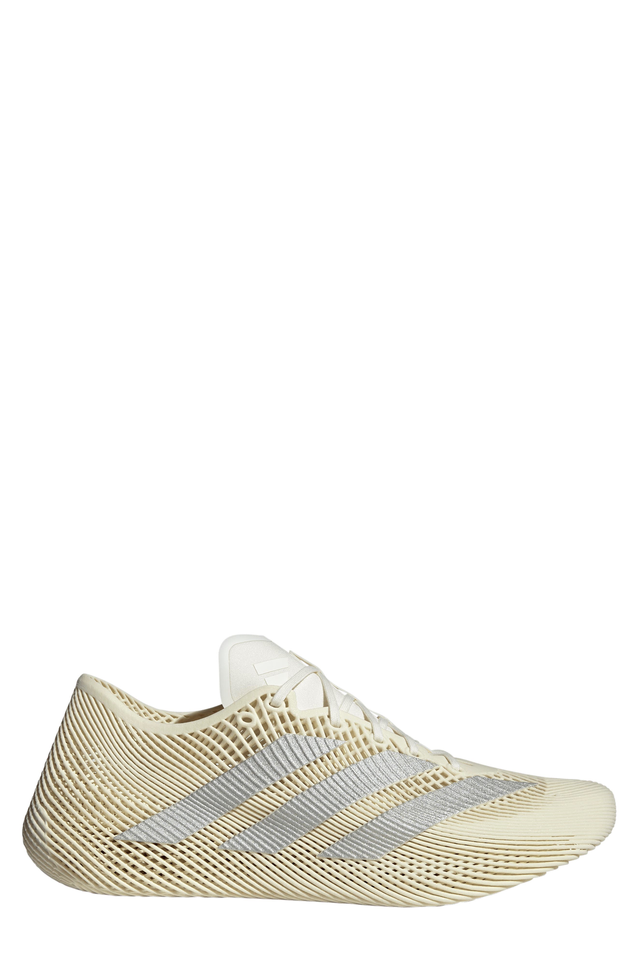 Gender Inclusive Climacool Laced Sneaker, Alternate, color, OFF WHITE/ OFF WHITE/ SILVER