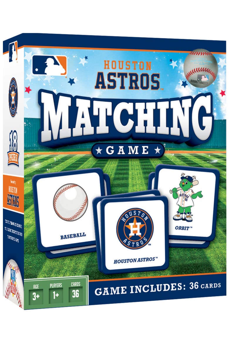 Houston Astros Matching Game, Main, color, Multicolor