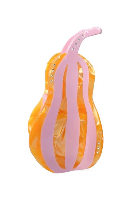 Pink Squash Hair Claw