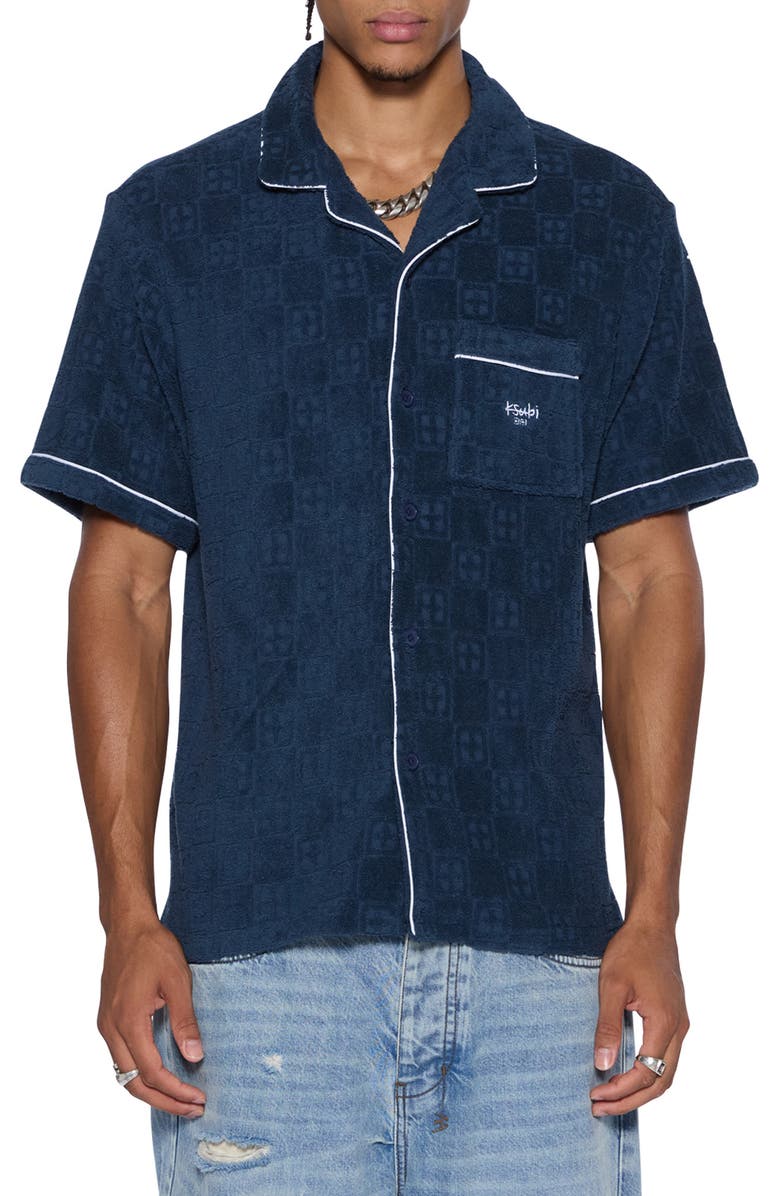 Ksubi Lounge Camp Shirt, Main, color, 