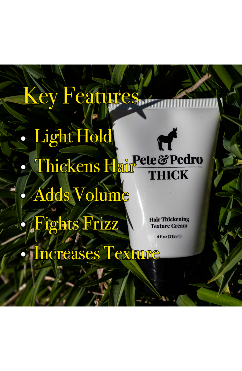 Pete & Pedro THICK Hair Thickening & Light-Hold Styling Cream, Alternate, color, NO COLOR