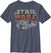 Star Wars Boy's Star Wars The Falcon Graphic T-Shirt