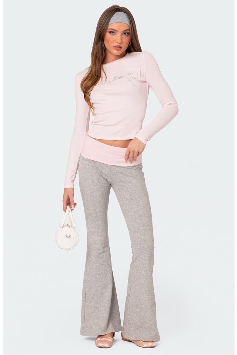 Dream About Me Embellished Long Sleeve Top, Alternate, color, LIGHT-PINK