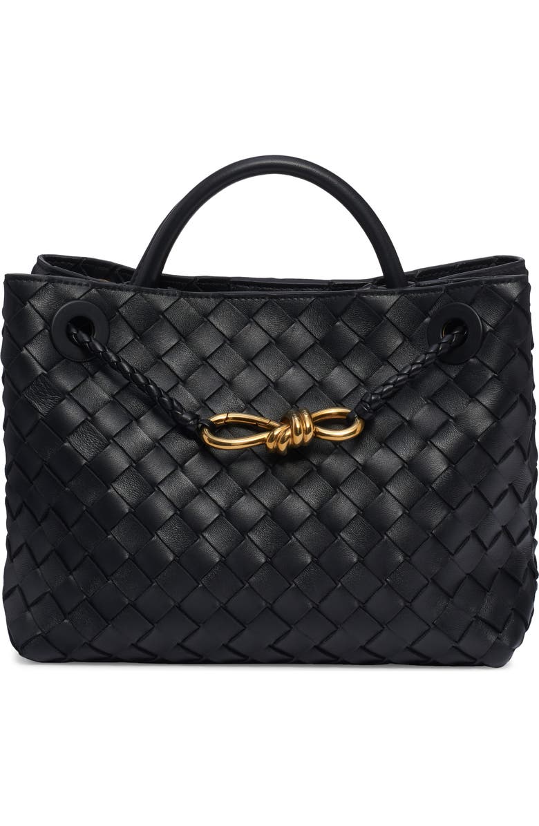 Bottega Veneta Small Andiamo Intrecciato Leather Shoulder Bag, Main, color,