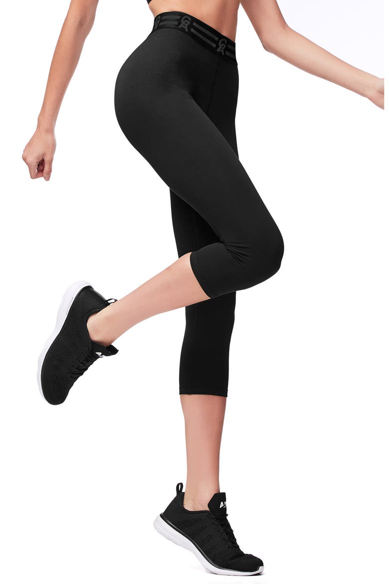 Icon Crop Leggings, Alternate, color, BLACK001