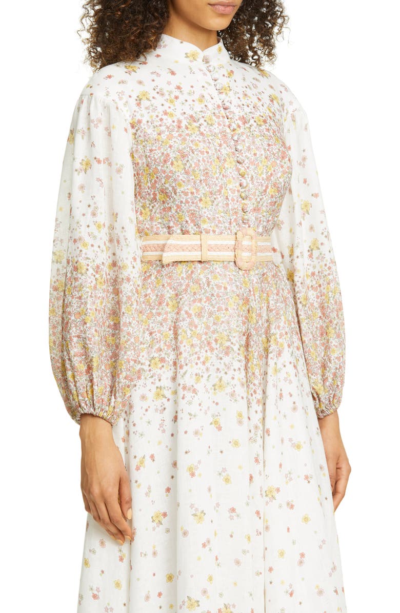 Zimmermann Carnaby Long Sleeve Maxi Dress, Alternate, color,