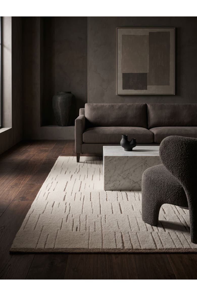 Narita Wool and Jute Rug, Alternate, color, Ivory