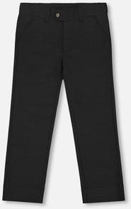 Deux par Deux Button and Zipper Classic Pants