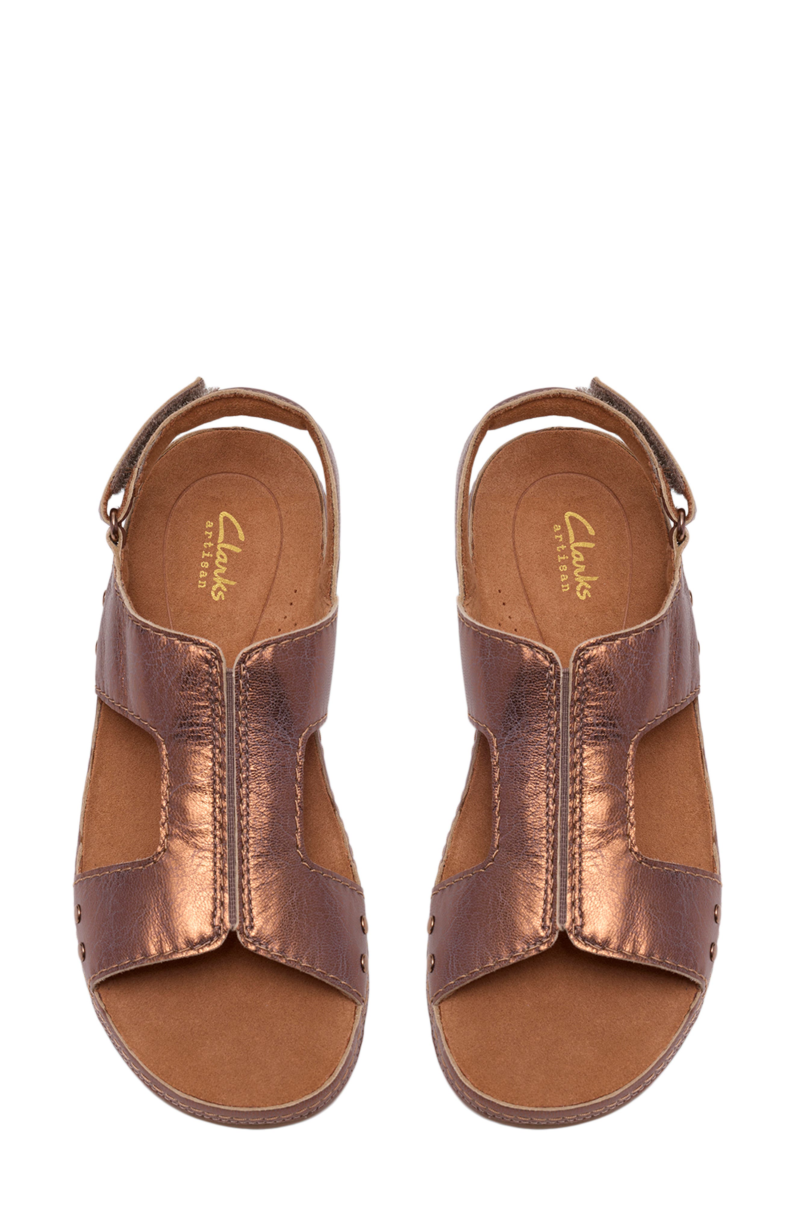Cecily Sun Slingback Sandal, Alternate, color, PLATINUM