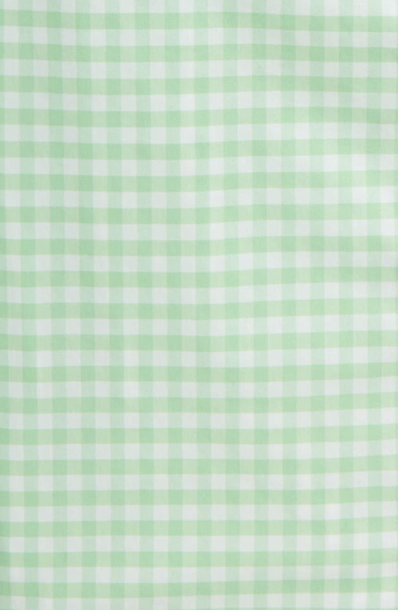 vineyard vines Kids' On-The-Go brrrº Gingham Button-Down Shirt, Alternate, color, Mint Sprig Plaid