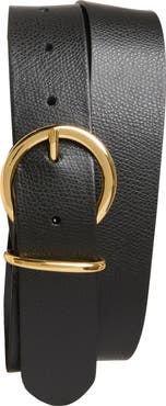 Bruno Magli Daniela Pebbled Leather Belt