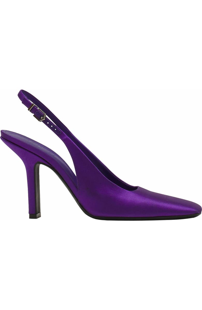 Lanvin Mesure Satin Pumps, Main, color,