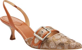 COACH Margot Slingback Pointed Toe Pump (Women) | Nordstrom display picture 3