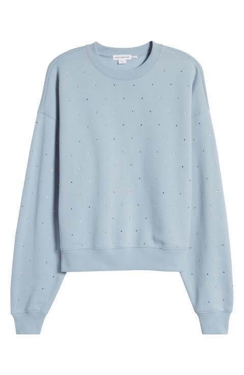 Crystal Embellished Sweatshirt