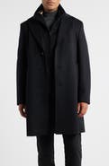 BOSS Jared 3-in-1 Coat with Removable Bib