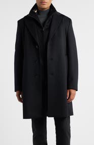 BOSS Jared 3-in-1 Coat with Removable Bib