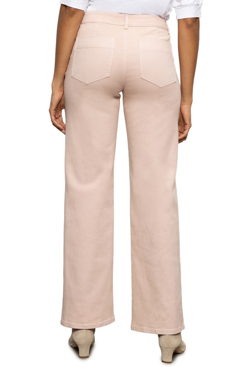 Sanctuary The Marine Patch Pocket Wide Leg Jeans, Alternate, color, Light Rose