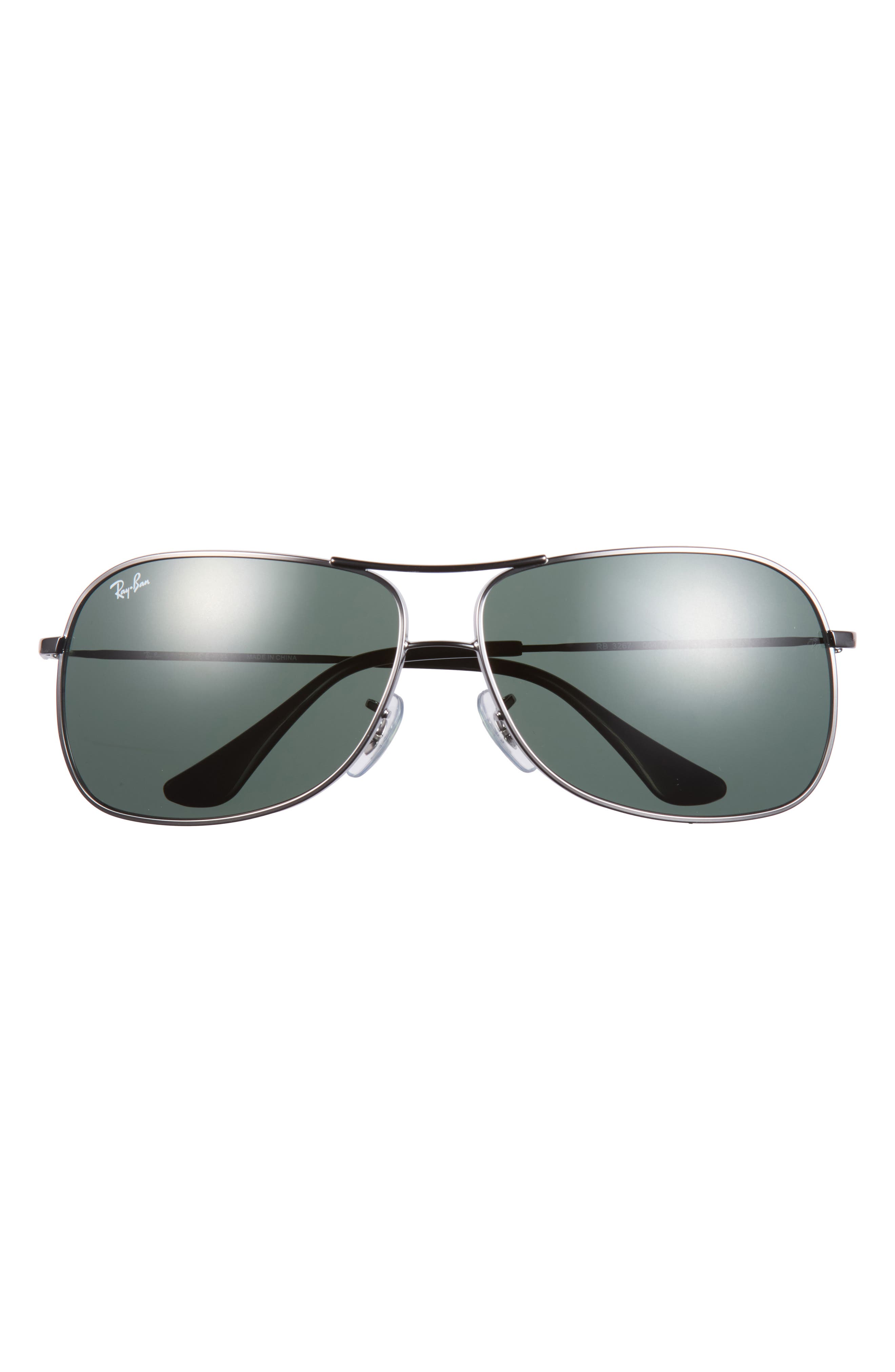 64mm Aviator Sunglasses