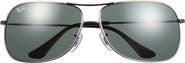 Ray-Ban 64mm Aviator Sunglasses