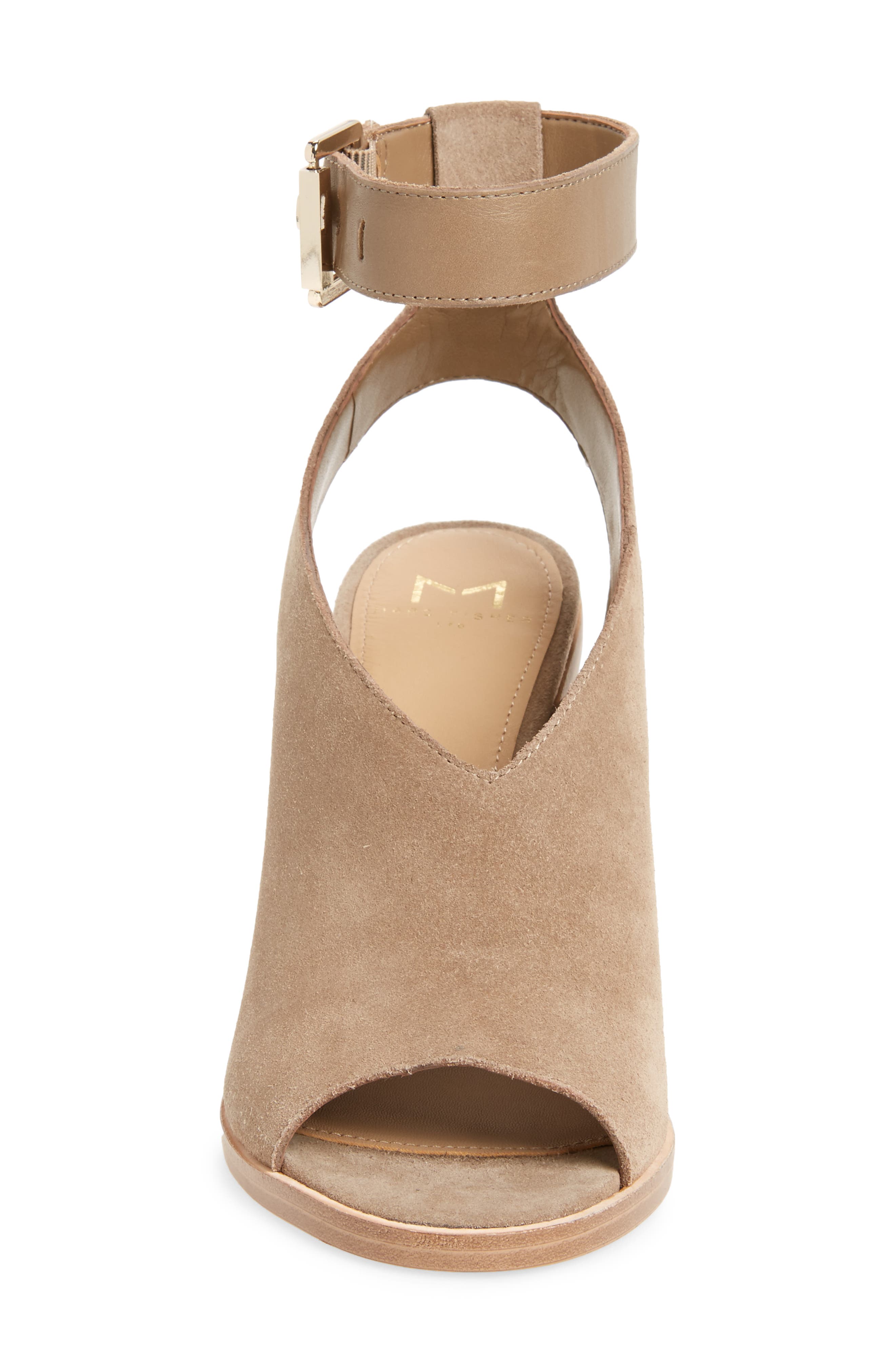 Vidal Ankle Strap Sandal, Alternate, color, MUSHROOM SUEDE