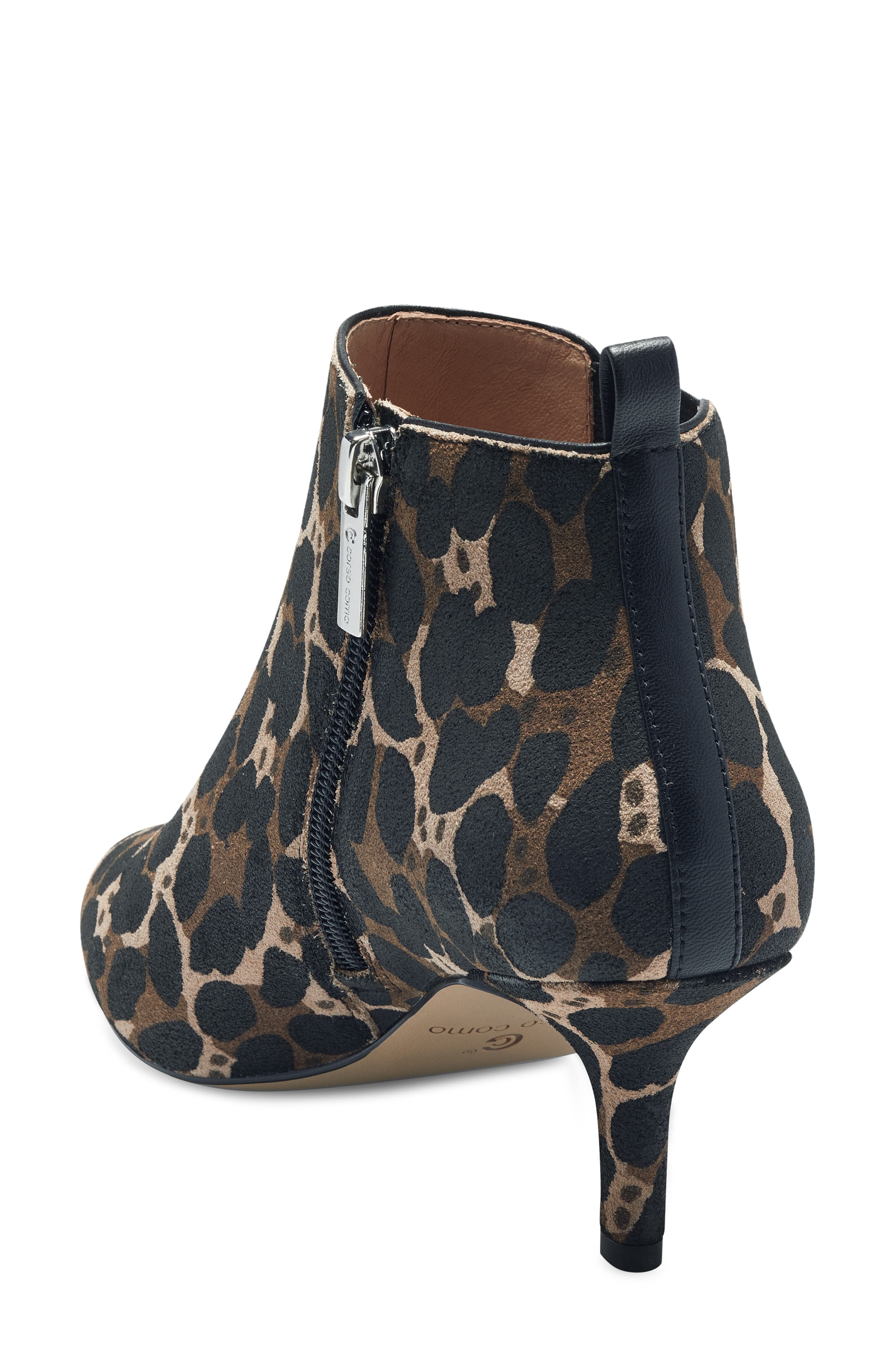 Darshina Bootie, Alternate, color, TAUPE/ BLACK SUEDE