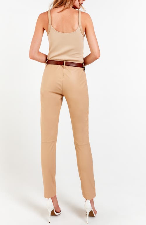 As By Df Jordan Recycled Leather Trousers