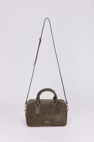 Forever & Always Shoes Sara Leather Structured Bassepi Mini Bag