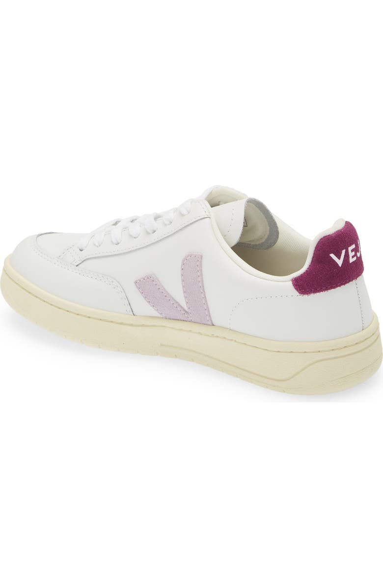 Veja V-12 Sneaker, Alternate, color, Extra-White Parme Magenta