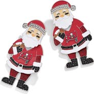 BaubleBar Women's BaubleBar Tampa Bay Buccaneers Santa Claus Earrings