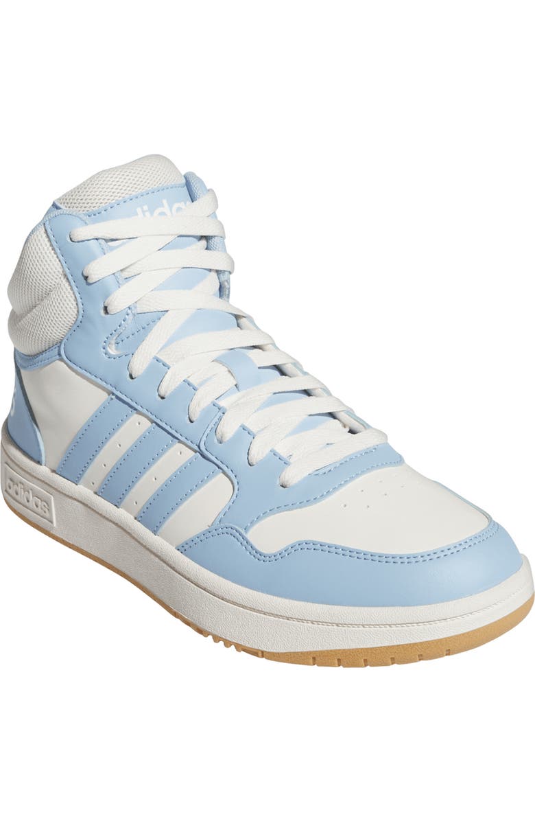 adidas Hoop 3.0 Mid Classic Sneaker, Main, color, Cloud White/ White/ Gum