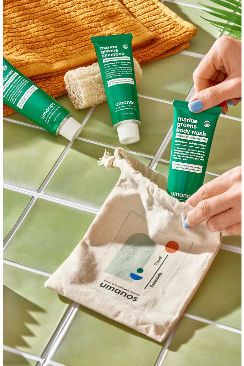 Mini Travel Shower Set, Alternate, color, None