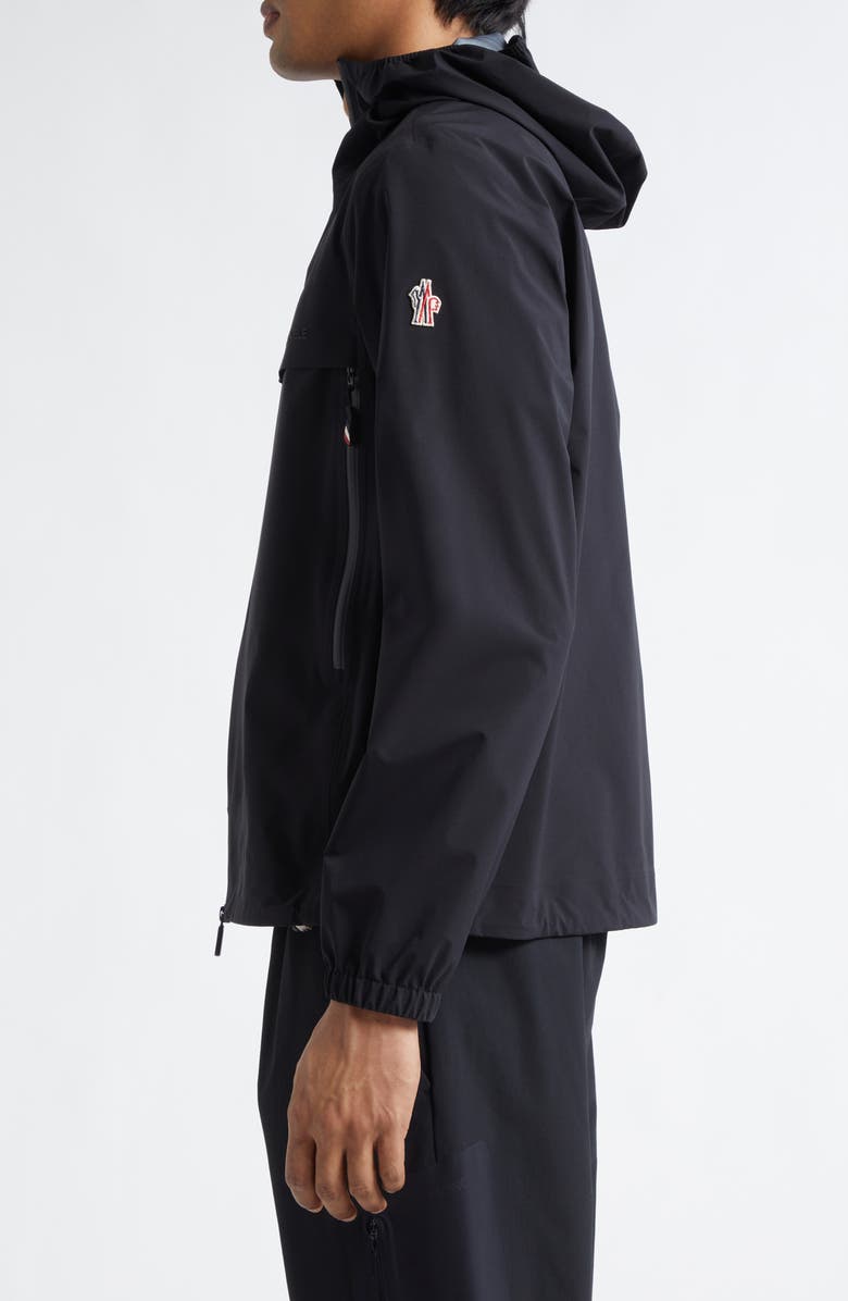 Moncler Grenoble Shipton Hooded Jacket, Alternate, color, Black