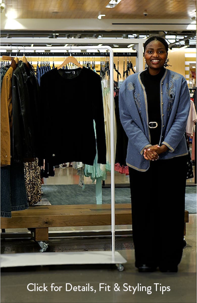 Crewneck Cotton Blend Sweater, sales video thumbnail