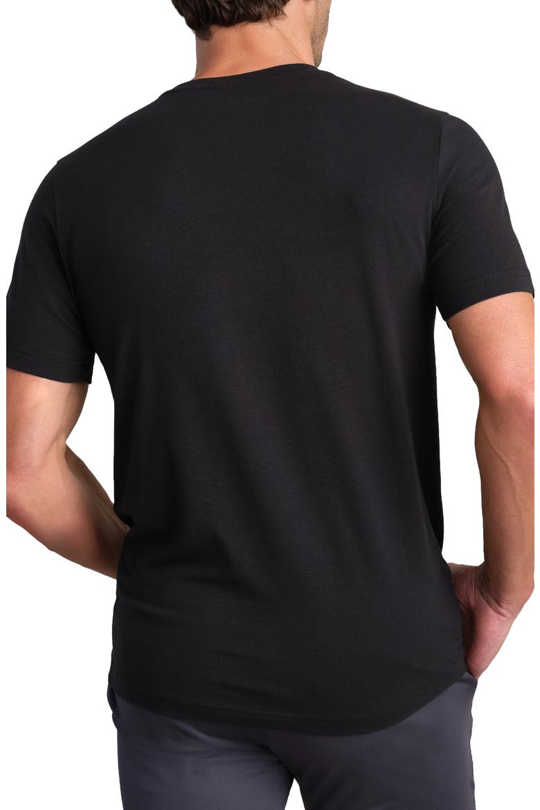 Slim Fit Performance T-Shirt, Alternate, color, PURE BLACK