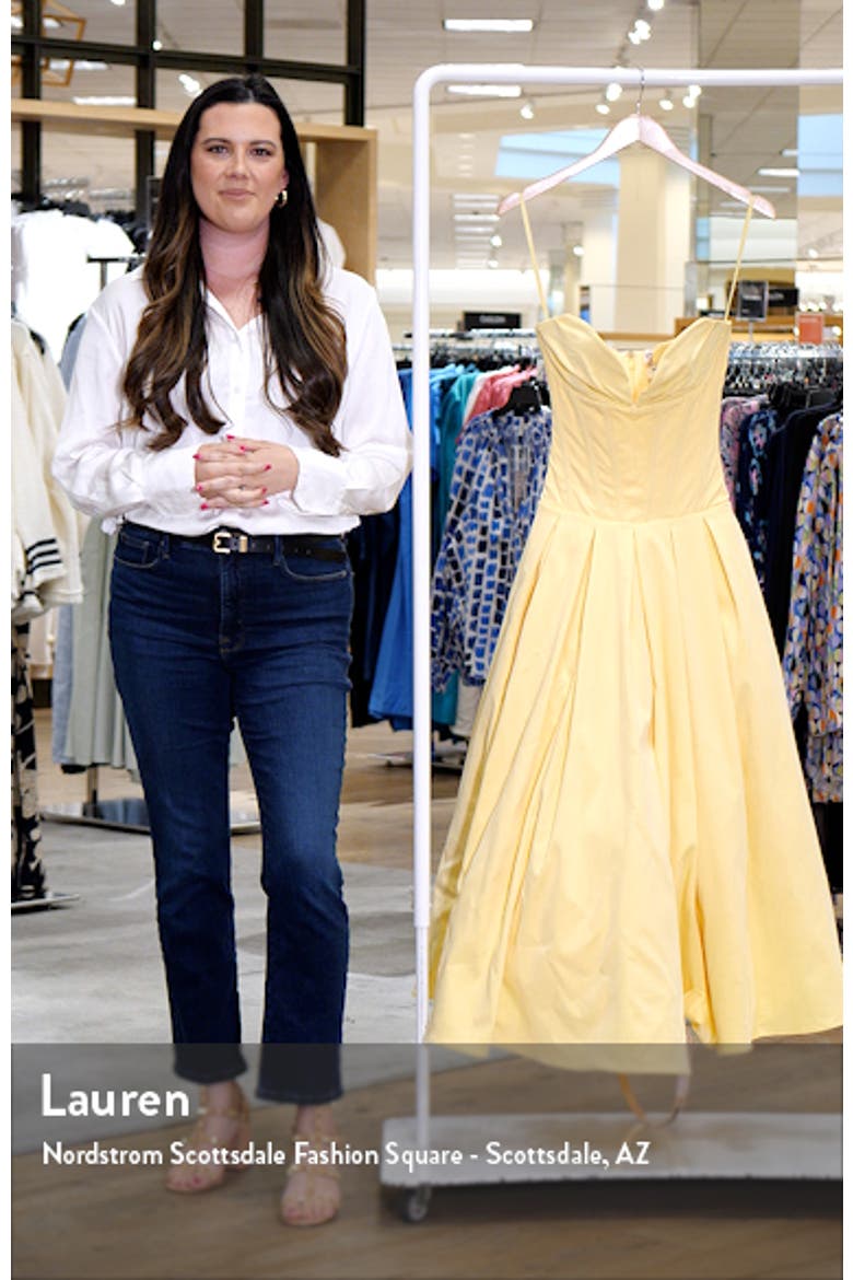 Lady E Strapless Corset Gown video