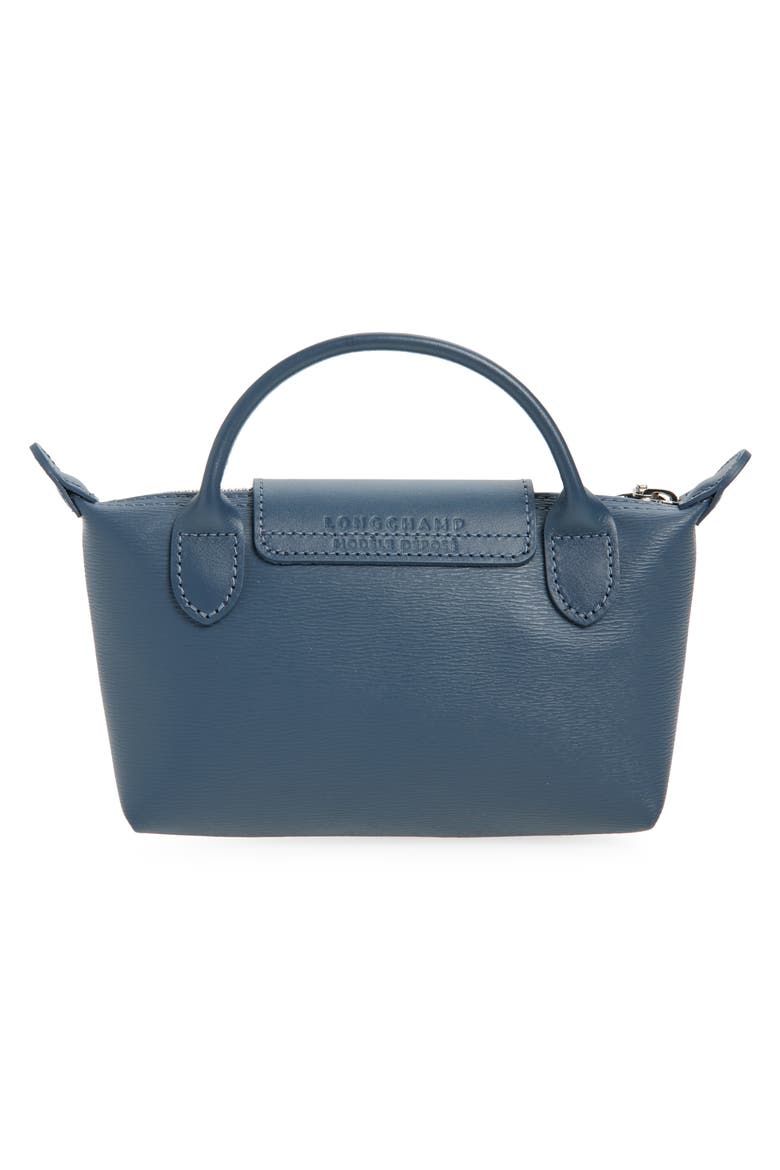 Le Pliage City Cosmetics Case (Nordstrom Exclusive), Alternate, color, SLATE