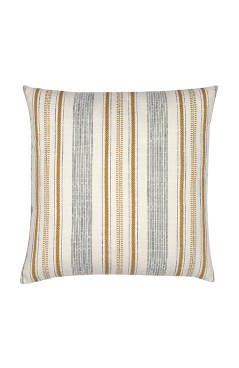 Pathway Textured Stripe Indoor 
Outdoor Woven Accent Pillow
