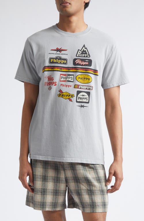 Phipps Racing Logo Graphic T-shirt In White