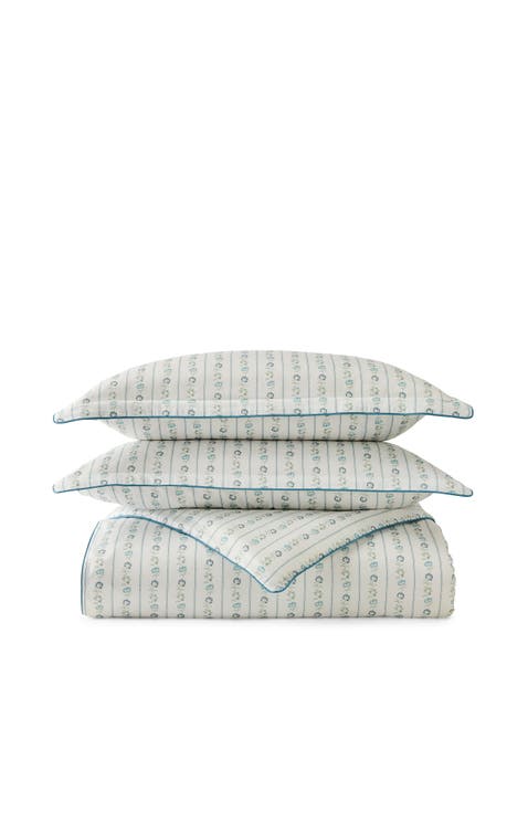Rosamund Botanical Luxury Cotton Sateen Duvet Cover Sets