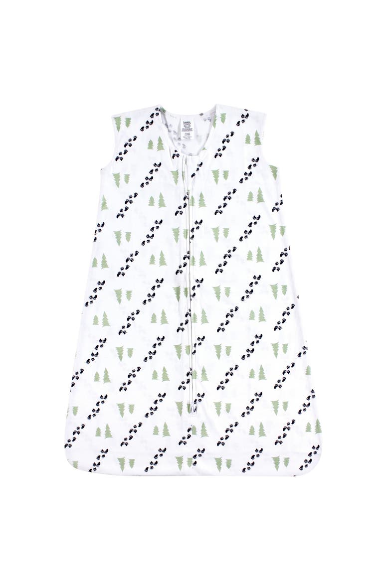 Sleeveless Cotton Jersey Wearable Sleep Quilt, Main, color, Trees Jersey