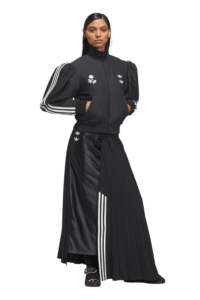 Chavarria Pleated Skirt, Alternate, color, BLACK/